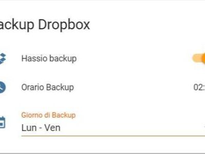 [Guida – HA] Hassio: Backup to DropBox (Snapshot)