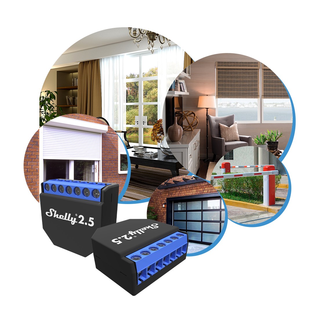 Shelly 2.5: recensione e uso per tende
