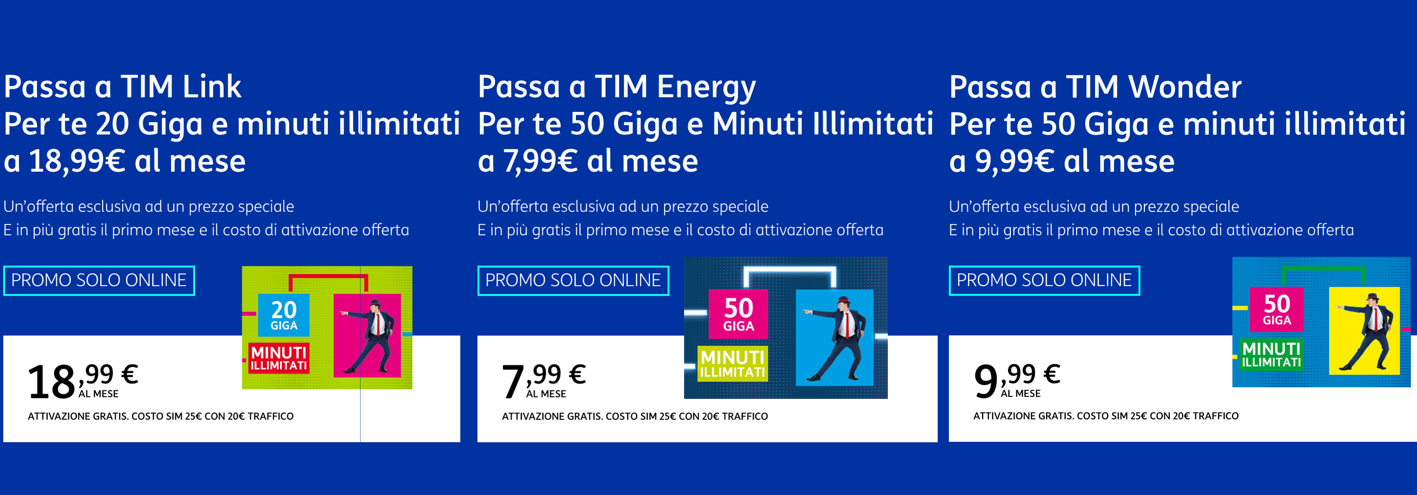 Passare a TIM: nuove offerte di settembre 2020