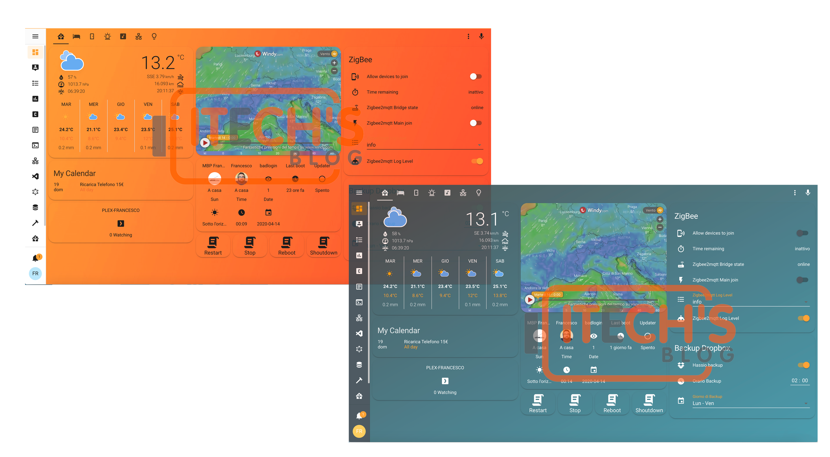 Home Assistant: i miei temi migliorati